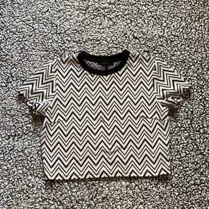 Black & White Dressy T-Shirt